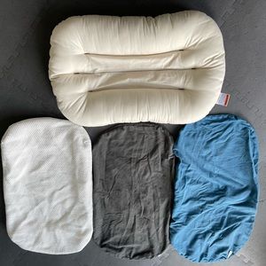 Snuggle Me Organic Infant Lounger and Accessories